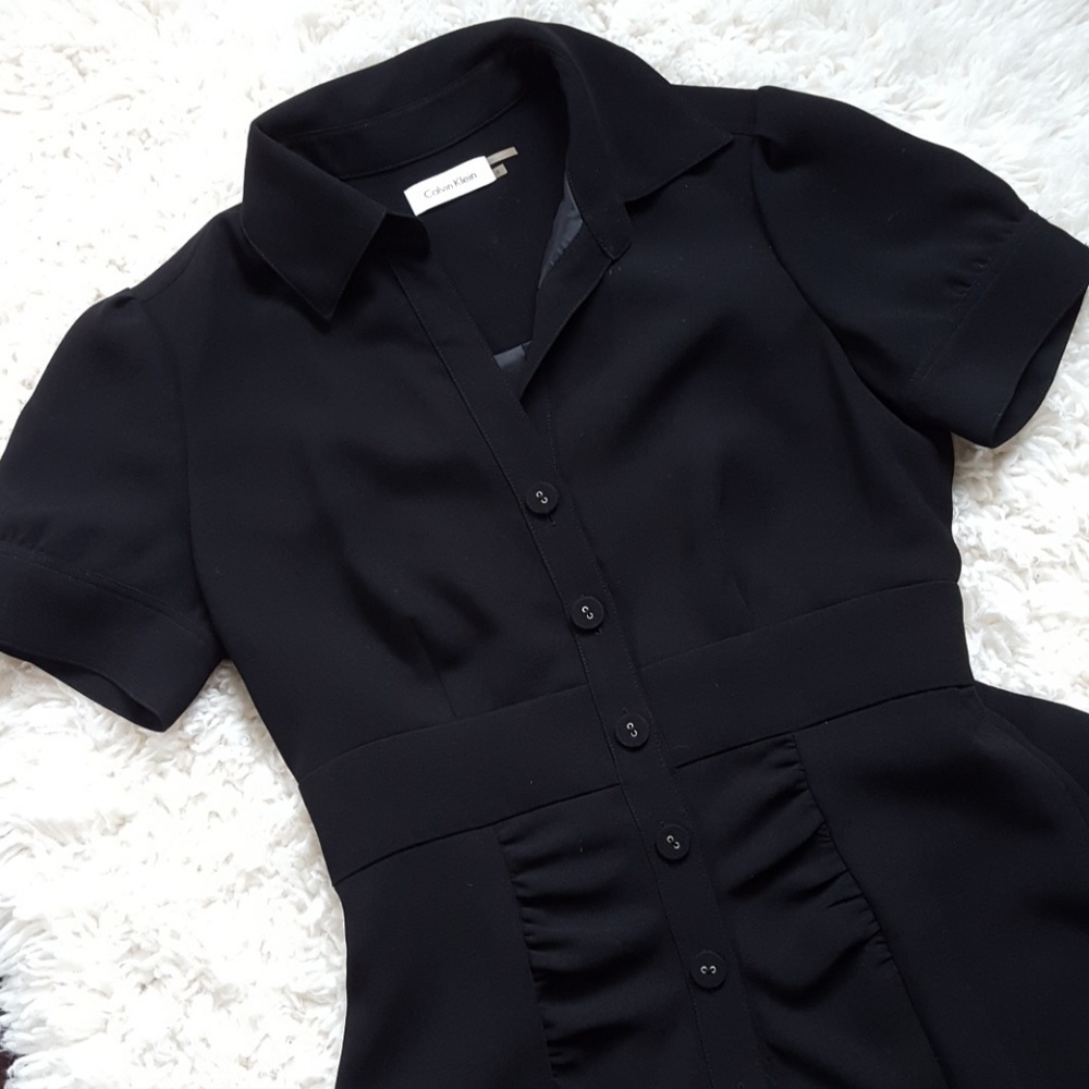 Black Shirt Dress